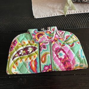 Vera Bradley tutti-frutti kiss and snap clutch wallet